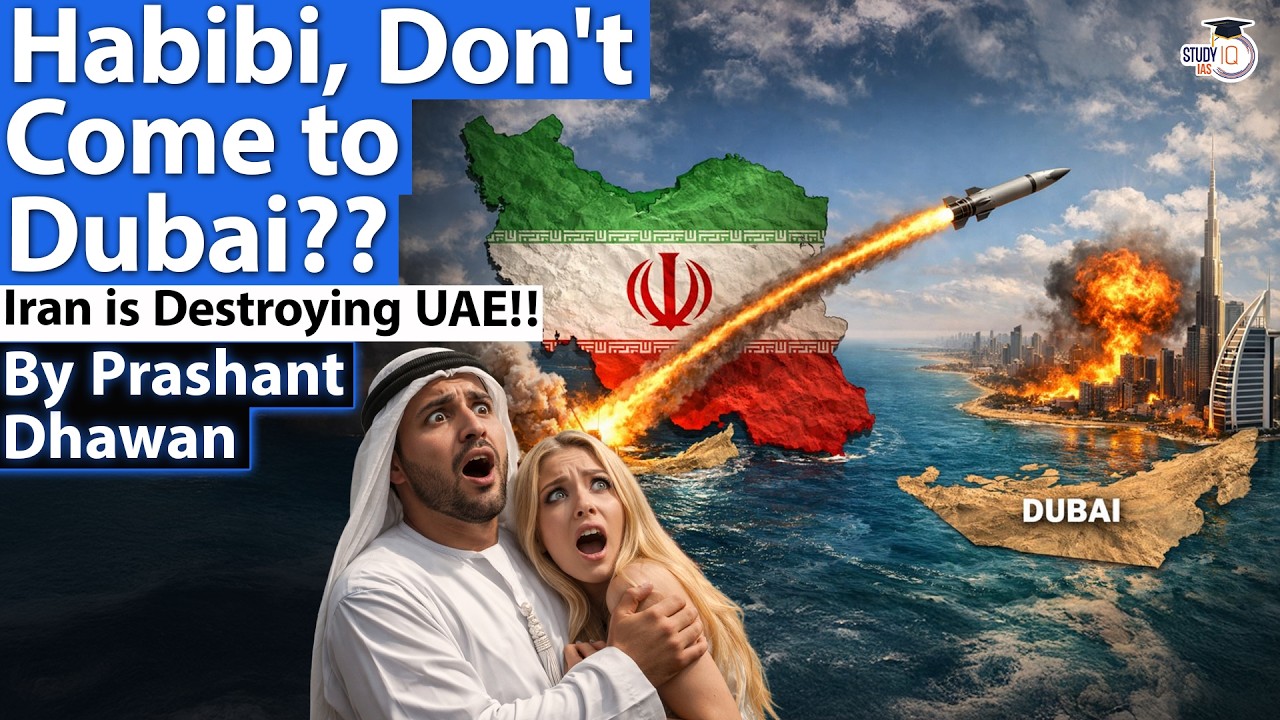 IRAN IS DESTROYING UAE's Image | Why is Iran Attacking Dubai so much? | By Prashant Dhawan