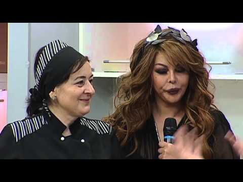 10dan sonra - Aygün Kazımova studiyanın mətbəxində yeməkdən danışır