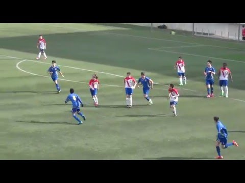1 - 2  GOL DE GARRIGA BASSAS, PAU VSL'HOSPITALET, CENTRE ESPORTS "D"