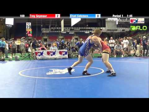 Junior 160 - Trey Seymour (New York) vs. Chad Solomon (Tennessee)
