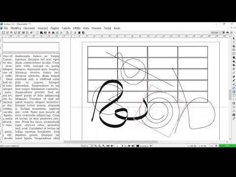 SCRIBUS - Lezione 01 - Introduzione, Interfaccia, Menu, Strumenti, Pannelli, Funzioni Base, Formati