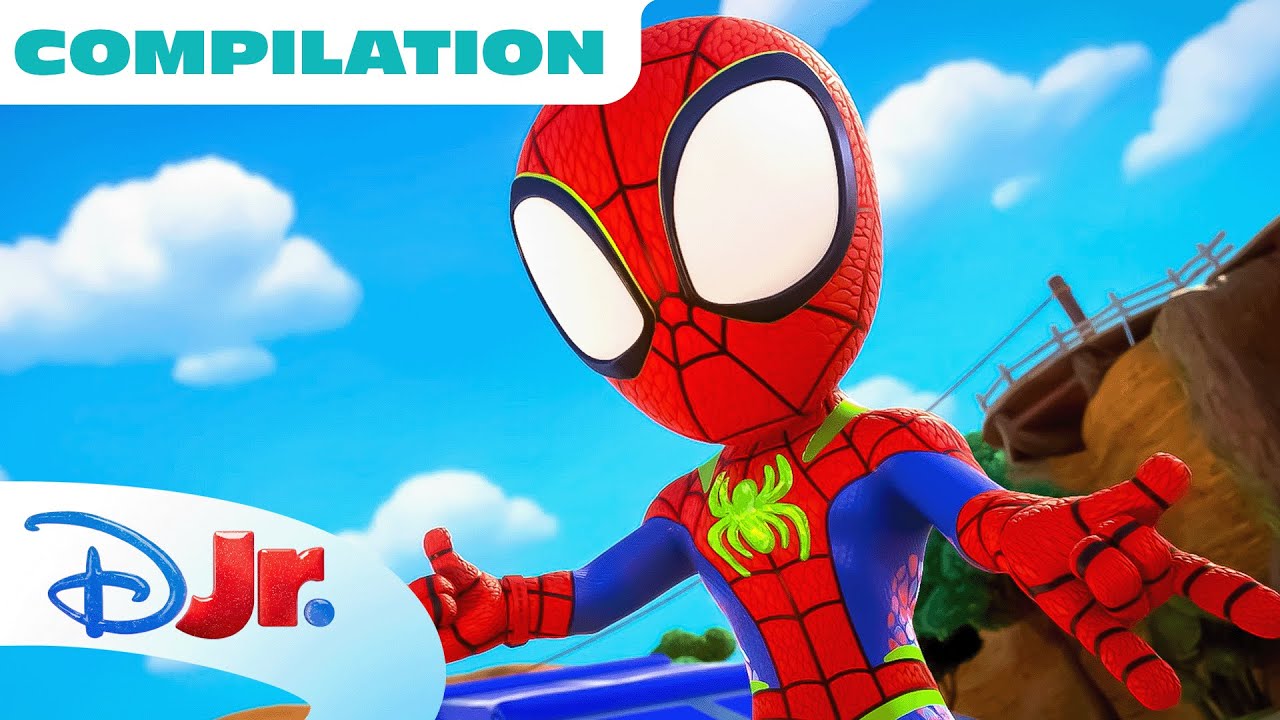 Marvel's Spidey and his Amazing Friends🕸️| Season 3 Halfway Highlights Compilation | @disneyjr