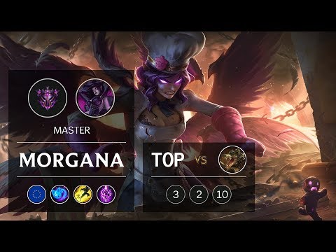 Morgana Top vs Renekton - EUW Master Patch 9.5