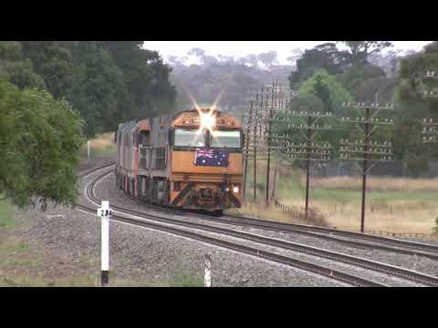 Australia Day NR and DL class Pacific National action on PW4 2009