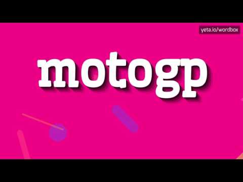 MOTOGP - HOW TO PRONOUNCE IT!?