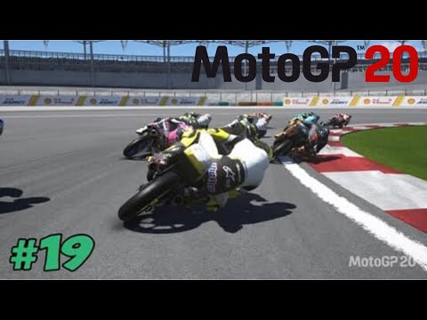 MotoGP 20 Career Mode Part 19 | BACK OF GRID FIGHT BACK! | MotoGP 2020 Game | PS4 PRO Gameplay