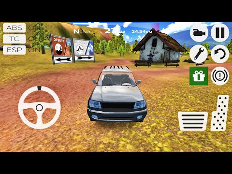 Extreme SUV Driving Simulator 3D: White Suv Offroad Driving - Android GamePlay 2020