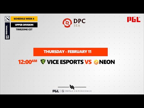 (4K) DPC 2021 SEA - Vice vs. Neon