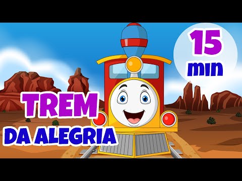 Trem da Alegria - Giramille 17 min | Desenho Animado Musical
