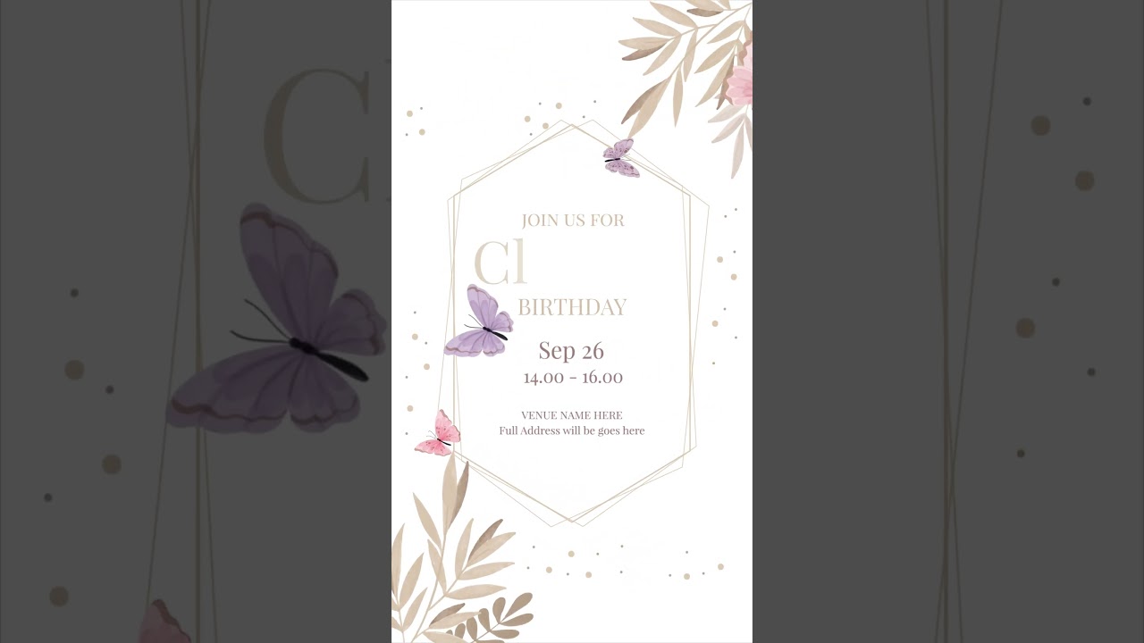Birthday Invitation Template 18