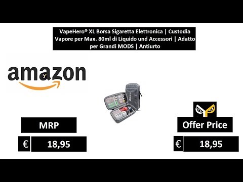 VapeHero® XL Borsa Sigaretta Elettronica  Custodia Vapore per Max