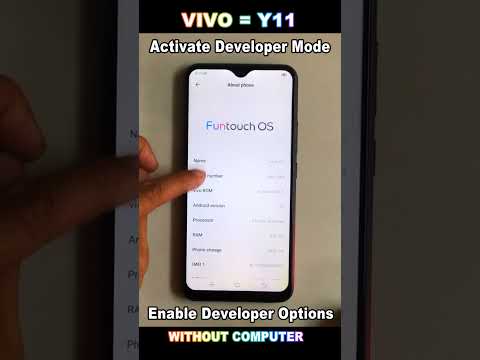 How to Enable Developer Options in VIVO Y11 – Developer Settings /OEM Unlocking 2025 #smartphone