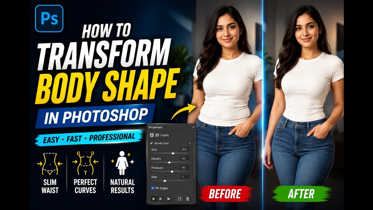Lose Weight with Paint Shop Pro XI Tutorial