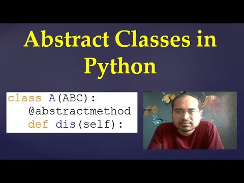 53 Abstract Class And Method In Python