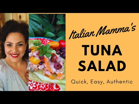 ITALIAN MAMMA'S TUNA SALAD| TRADITIONAL ITALIAN DISH