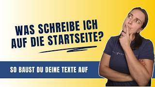 Startseitentexte schreiben: So baust Du Deine Texte Schritt für Schritt auf