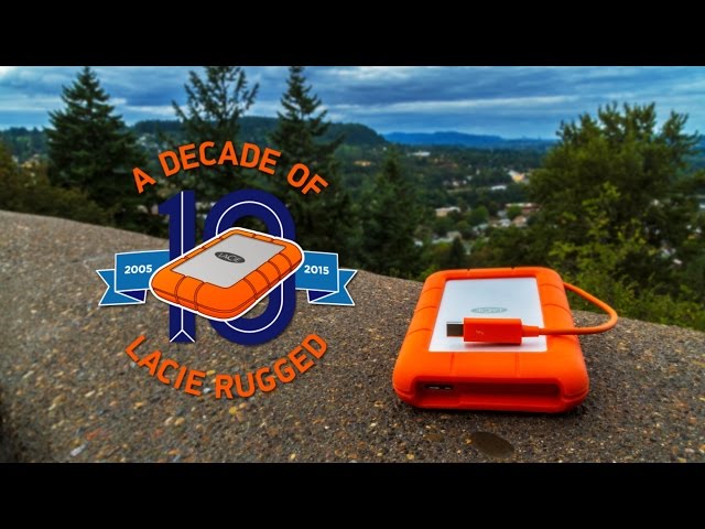 Video teaser per A Decade of LaCie Rugged™ Drives