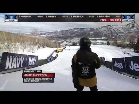 Jamie Anderson wins silver in Women’s Snowboard Slopestyle - Winter X Games