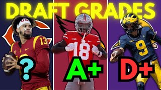 GRADING EVERY 1ST ROUND PICK 2024 NFL DRAFT!