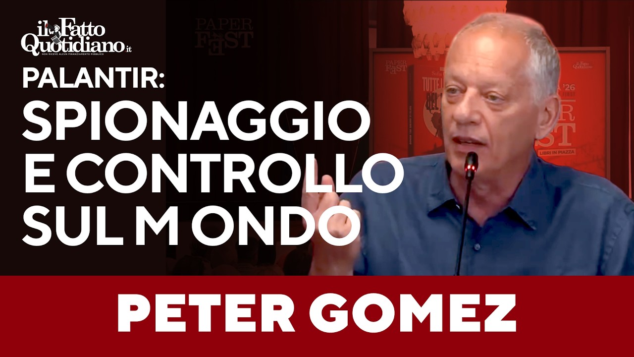 Gomez: “Così si è rotta l’alleanza tra Trump e Meloni: dietro c’è l’affare Palantir”