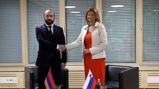 Հայաստանի և Սլովենիայի ԱԳ նախարարների հանդիպումը