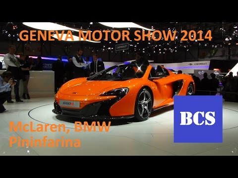 Thumbnail for [Geneva 2014] McLaren, BMW, Pininfarina - 650S, M3, M4, California T by Ferrari, Supercar, BMW, Pininfarina, Car
