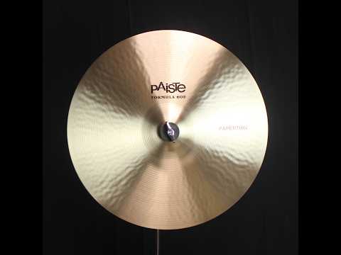 Paiste 16" Formula 602 Classic Paperthin - 875g (video demo) image 2