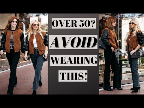 8 Things Over 50 Women Never Wear | Fashion Over 40