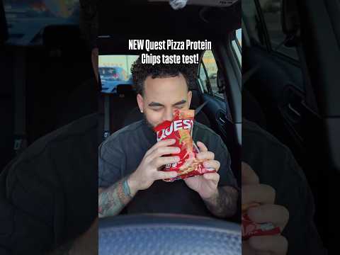 Trying the NEW Quest Pizza Tortilla Protein Chips - available exclusively at Walmart! 💪🍕