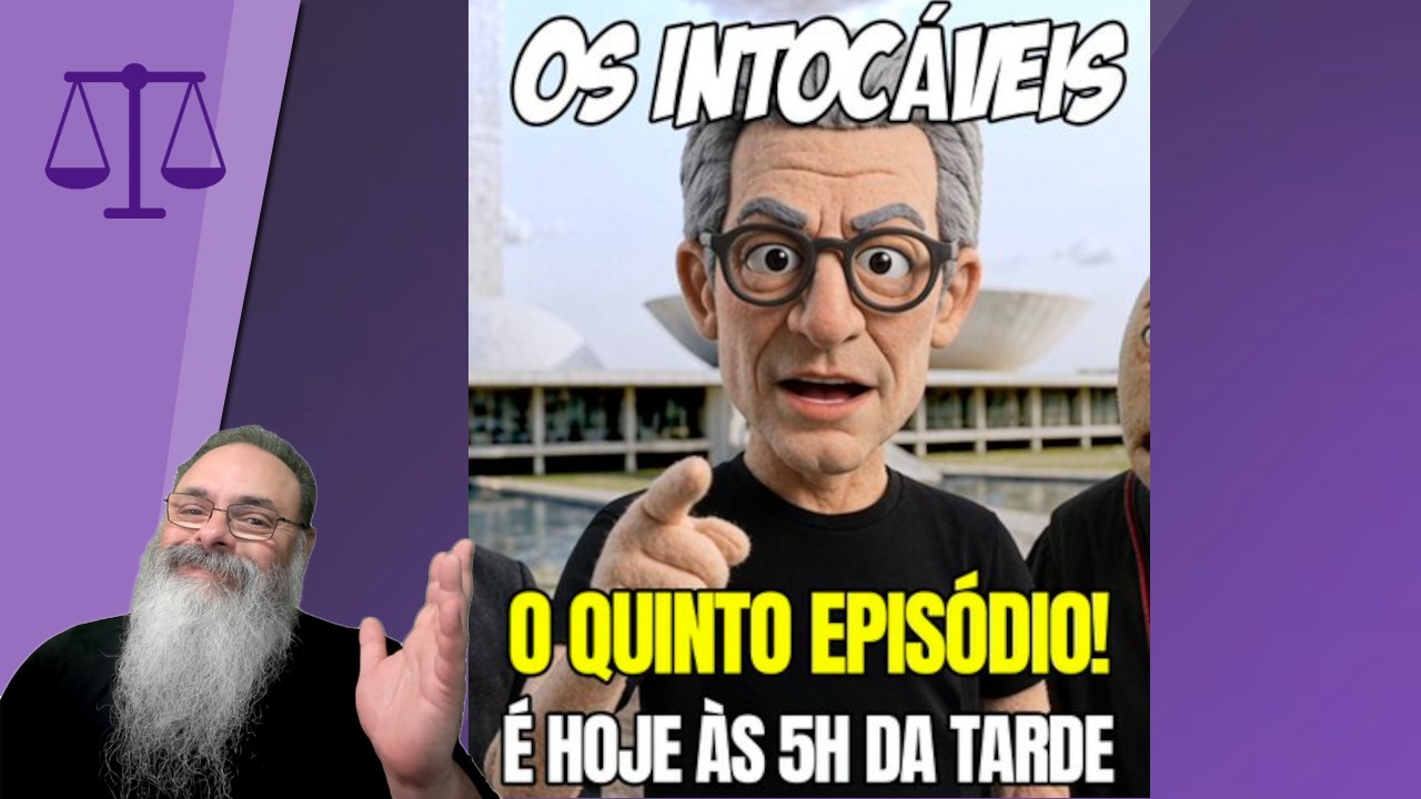 ZEMA diz que VAI LANÇAR novo EPISÓDIO da SÉRIE "OS INTOCÁVEIS" hoje as 17:00 e GILMAR vai a LOUCURA