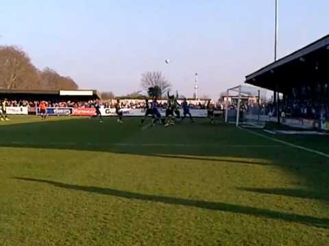 AFC Wimbledon vs Burton Albion Harrison's first goal in the league