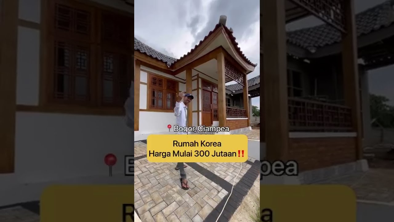 Ready-to-Occupy Korean House, Position Hook Near IPB Dramaga Bogor Campus.