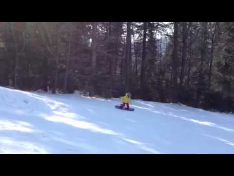 Seef cu placa de snowboard