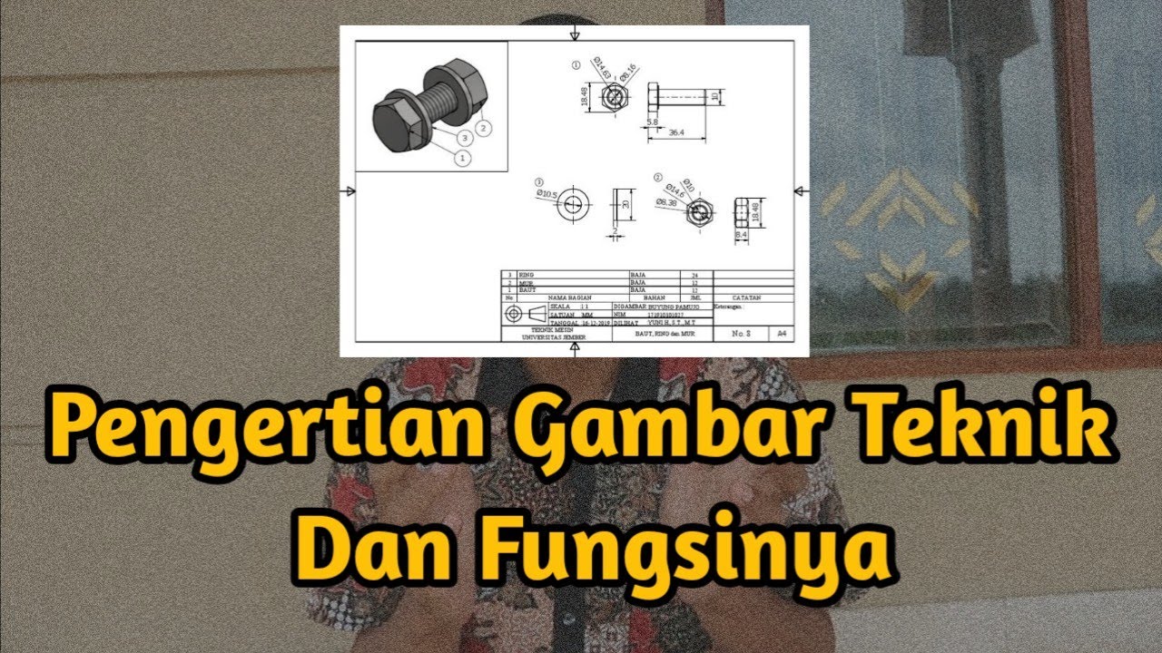 Apa Itu Gambar Teknik Otomotif?