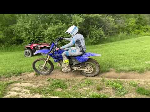 Yz125x riding motocross
