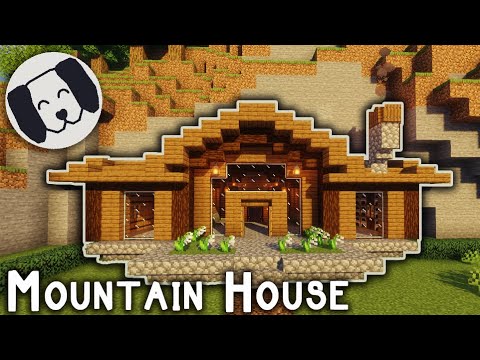 Minecraft : Mountain House Tutorial!