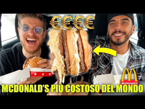 PROVIAMO IL MCDONALD'S PIÙ COSTOSO DEL MONDO - NON CI POSSO CREDERE ABBIAMO SPESO 75€! (non scherzo)