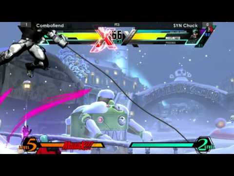 UMVC3 COMBOFIEND KUMITE- vs SYN| Chuck