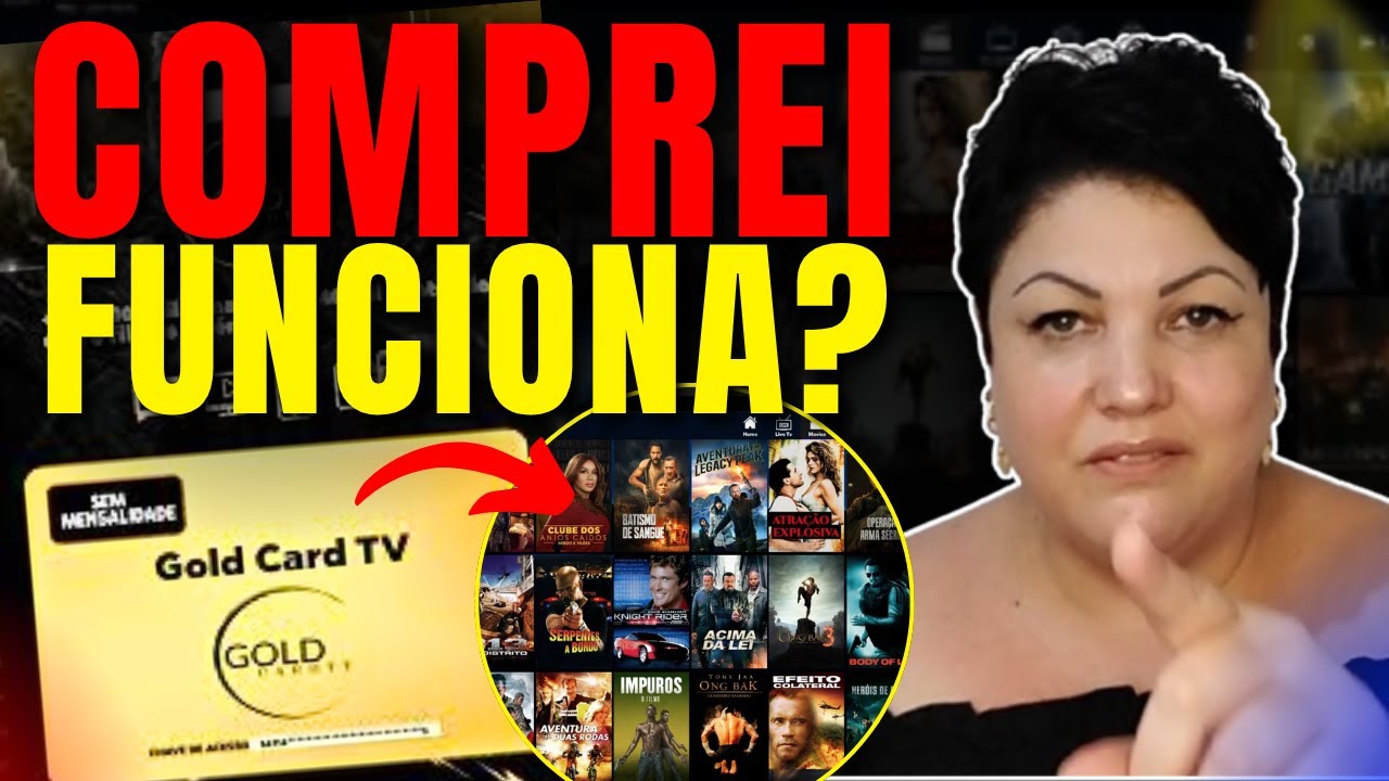 GOLD CARD TV - (🚨CUIDADO🚨) GOLD CARD TV FUNCIONA? GOLD CARD TV É BOM? GOLD CARD TV TRAVA? GOLD CARD