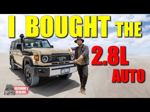 I BOUGHT A 2.8l AUTO 2024 LANDCRUISER 70 series