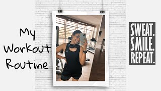 MY WORKOUT ROUTINE ANUPAMA ANANDKUMAR #anupama#wor