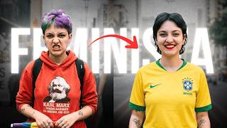 Tem feminista fingindo ser de direita pra arrumar namorado kkkkk