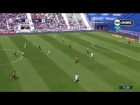 Gol de Maxi Romero (1-0) - Velez Sarsfield vs Independiente.Fecha 9.Superliga Argentina 2019/20