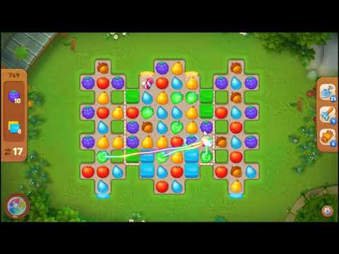 Gardenscapes Level 769 No Booster 🌲 l MiniGames
