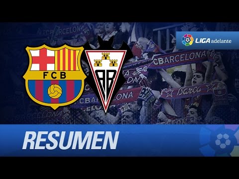 Resumen de FC Barcelona B (1-2) Albacete Balompié - HD