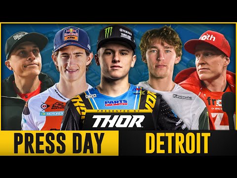 2024 Detroit | Press Day ft. Deegan, Sexton, Forkner