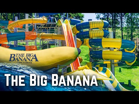 ALL WATER SLIDES at The Big Banana Fun Park in Australia!