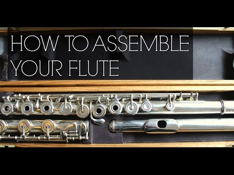How to assemble your flute