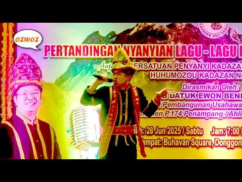SUNDUVAN TANAK KADAZAN =HAYDEN HANSANON SUIMIN =FINALS HKN KADAZAN SONG CONTEST 28 JUN 2025