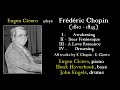 EUGEN CICERO plays Frédéric Chopin (1810-1849)